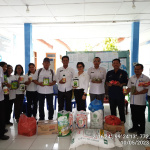 Dinas Ketahanan Pangan dan Perikanan Kabupaten Toba Menyerahkan Bantuan Benih Sayuran ke Desa Rawan Pangan
