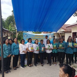 PKK Desa Narumonda I Berkomitmen Menanam Sayuran di Halaman Pekarangan Rumah