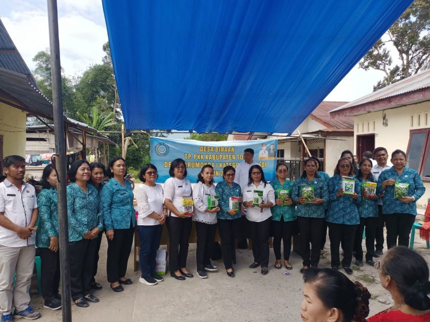 PKK Desa Narumonda I Berkomitmen Menanam Sayuran di Halaman Pekarangan Rumah