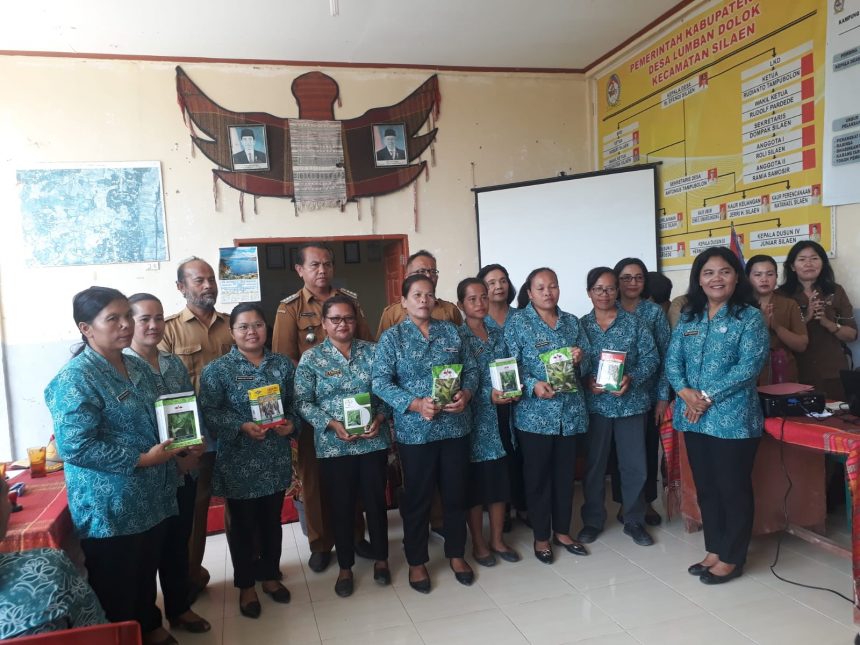 PKK Desa Lumban Dolok Menjaga Ketahanan Pangan Rumah Tangga Melalui Pemanfaatan Lahan Pekarangan